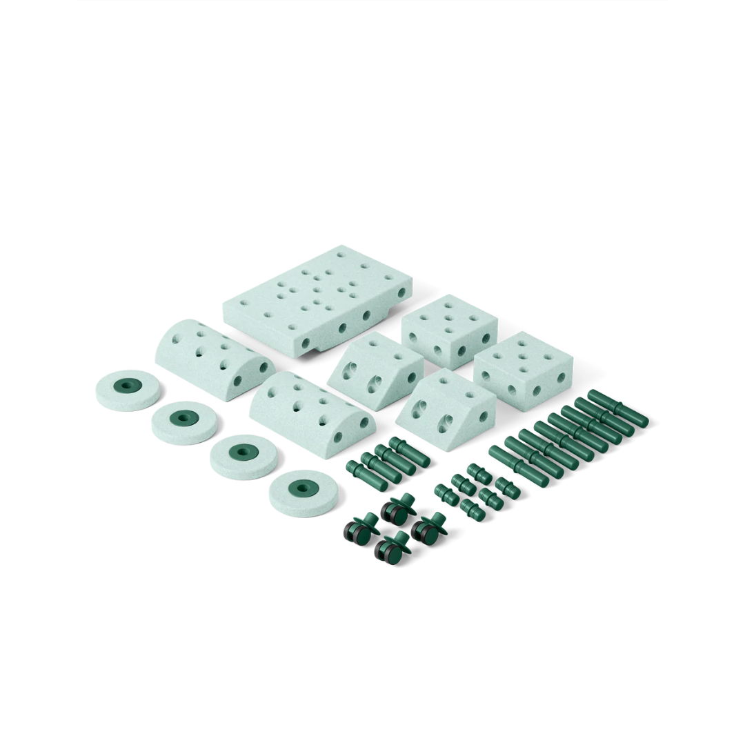 MODU dreamer sæt Ocean Mint Forest Green