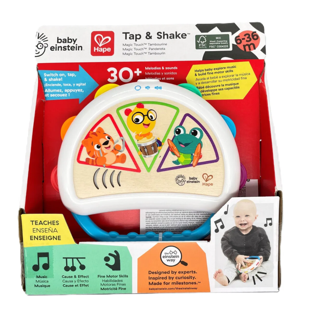 Hape Baby Einstein Magic Touch Tambourine 87-800916