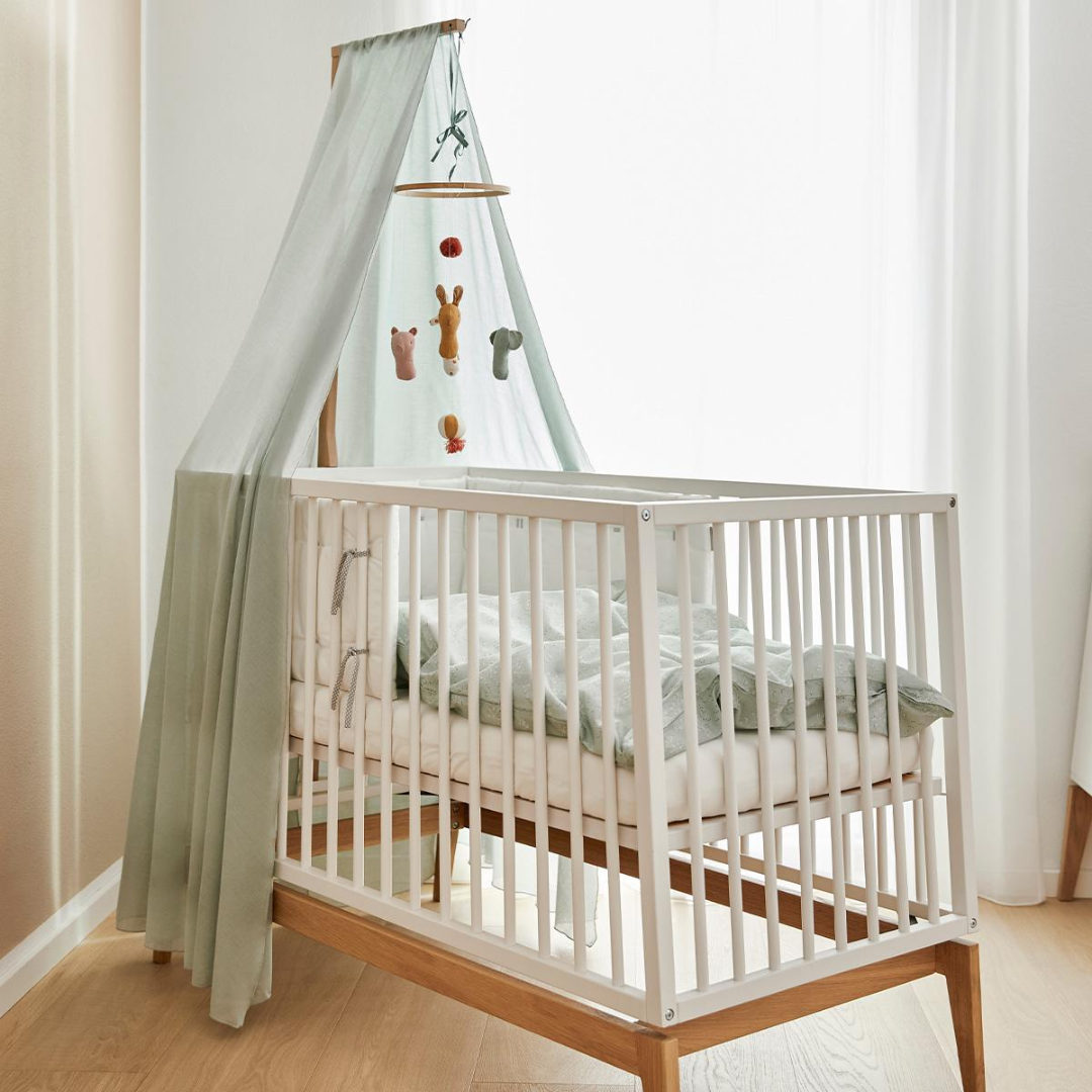 Himmel til Leander Linea og Luna babyseng, Sage green 700821-69