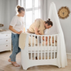 Leander Classic babyseng 0-3 år, Hvid 210300-03