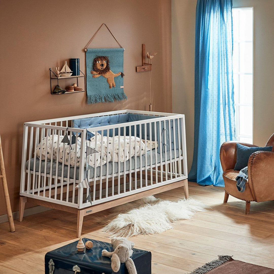 Leander Luna babyseng, 140x70 cm, Hvid 720140-03
