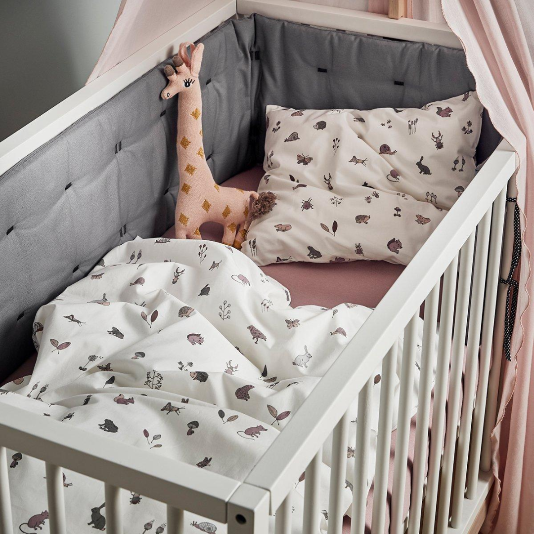 Sengerand til Leander Linea og Luna babyseng, Cool grey 700817-62 (2)
