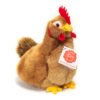 Teddy Hermann - Høne brun 16 cm TH941453