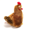 Teddy Hermann - Høne brun 16 cm TH941453