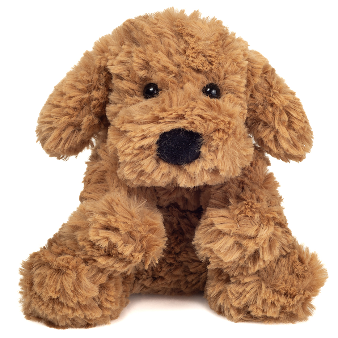 Teddy Hermann - Liggende hund 20 cm - 6 assorterede TH919858 latte