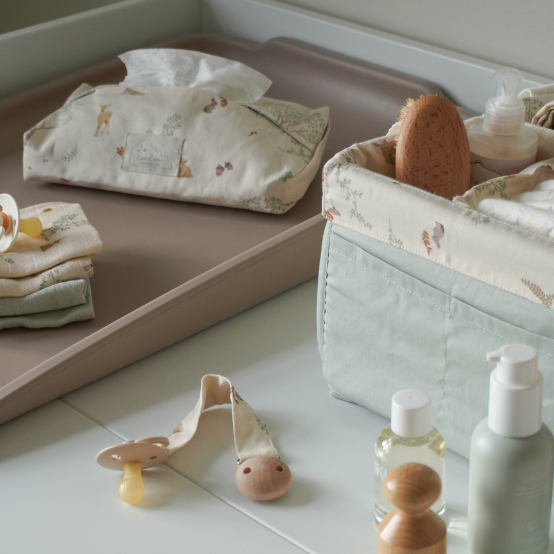cam cam copenhagen pusleopbevaring diaper caddy woodland