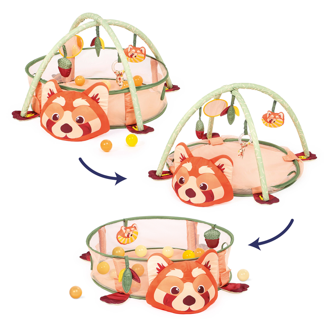 3-i-1 Panda Gym Aktivitetsområde - Ludi