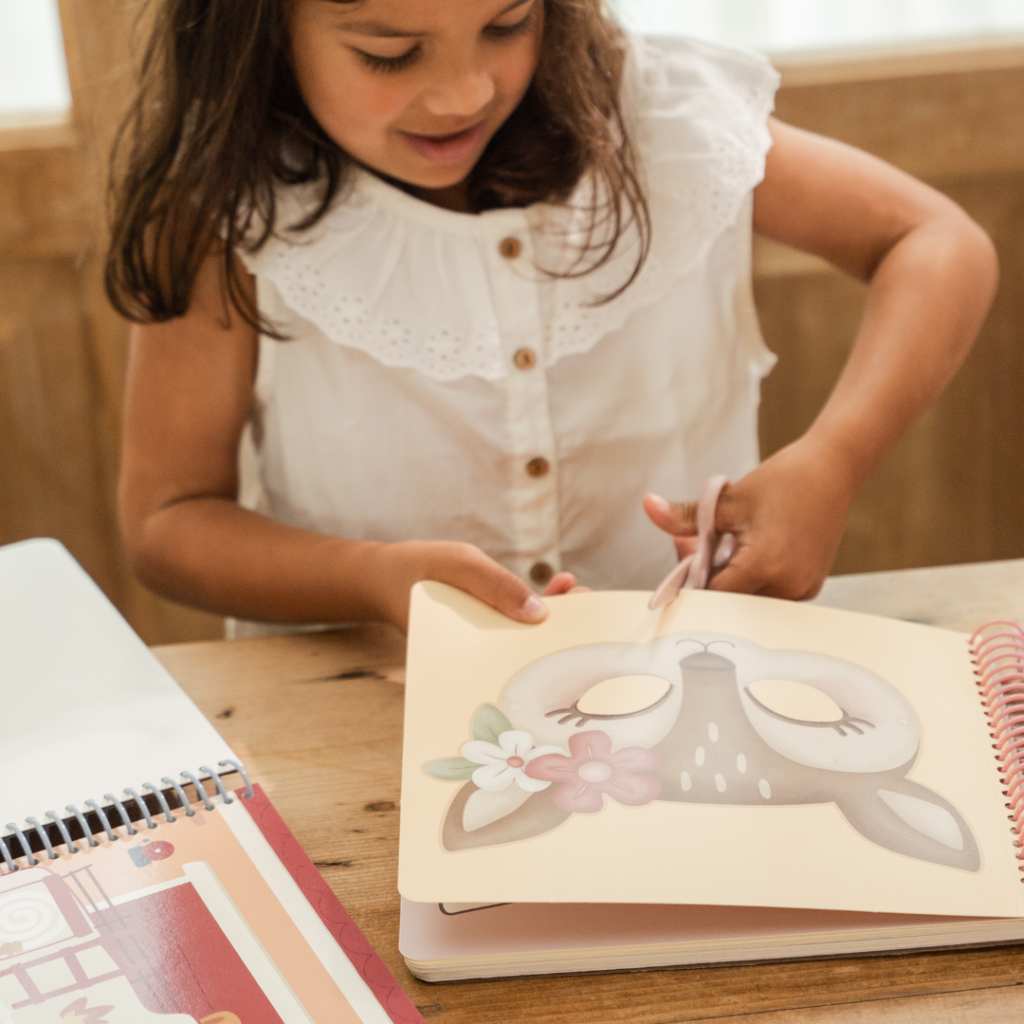 Little Dutch - Bog med saks Rosa BT126824