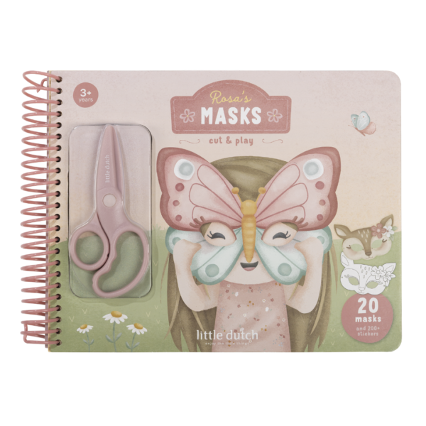 Little Dutch - Bog med saks Rosa BT126824