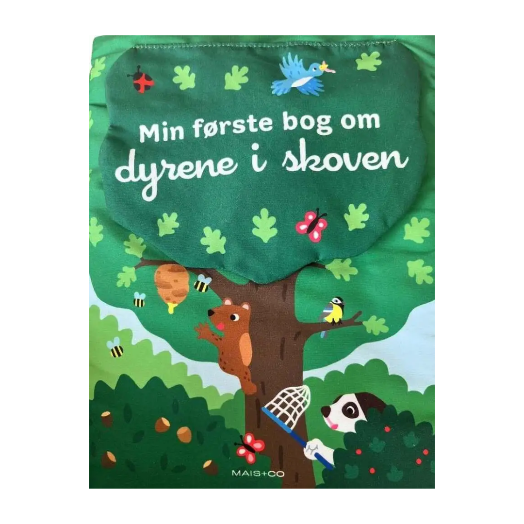 Min første bog om dyrene i skoven - Stofbog