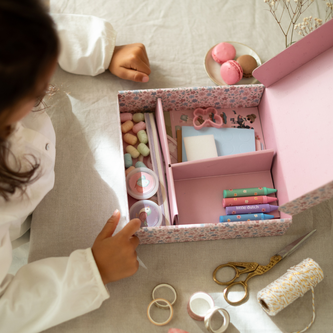 Little Dutch - Kreativ æske XL Rosa BT126862