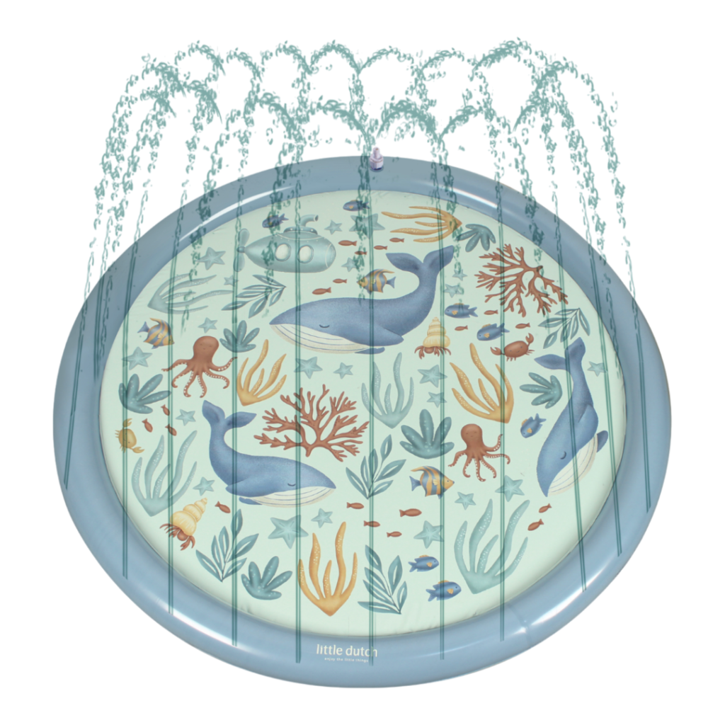 Little Dutch - Sprinkler Måtte 150cm Ocean World 2016382