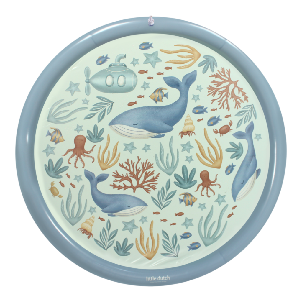 Little Dutch - Sprinkler Måtte 150cm Ocean World 2016382