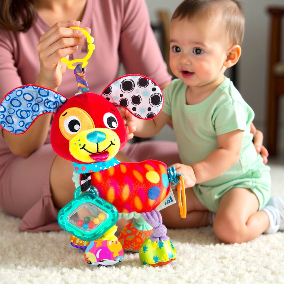 Playgro Penny aktivitetshund m/ ophæng - 10189034