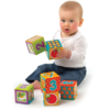 Playgro - Bløde badeklodser 6 stk