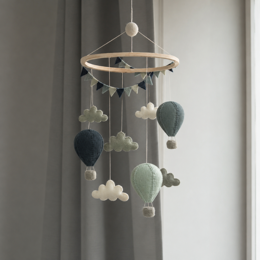 Gamcha - Luftballon/Vimpler - Blå