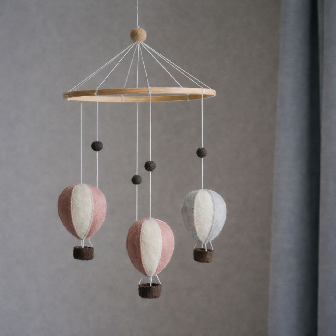 Gamcha - Luftballoner - Lyserød/Lilla/Grå