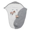 voksi breeze light grey footprint