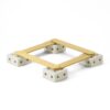 Modu balancebræt - sand grey/honey yellow - balance track