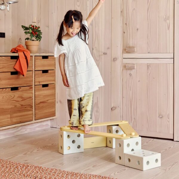 Modu balancebane - sand grey/honey yellow - balance track