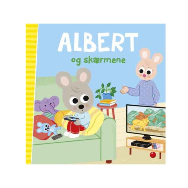 Børnebog om skærmtid - Albert og skærmene