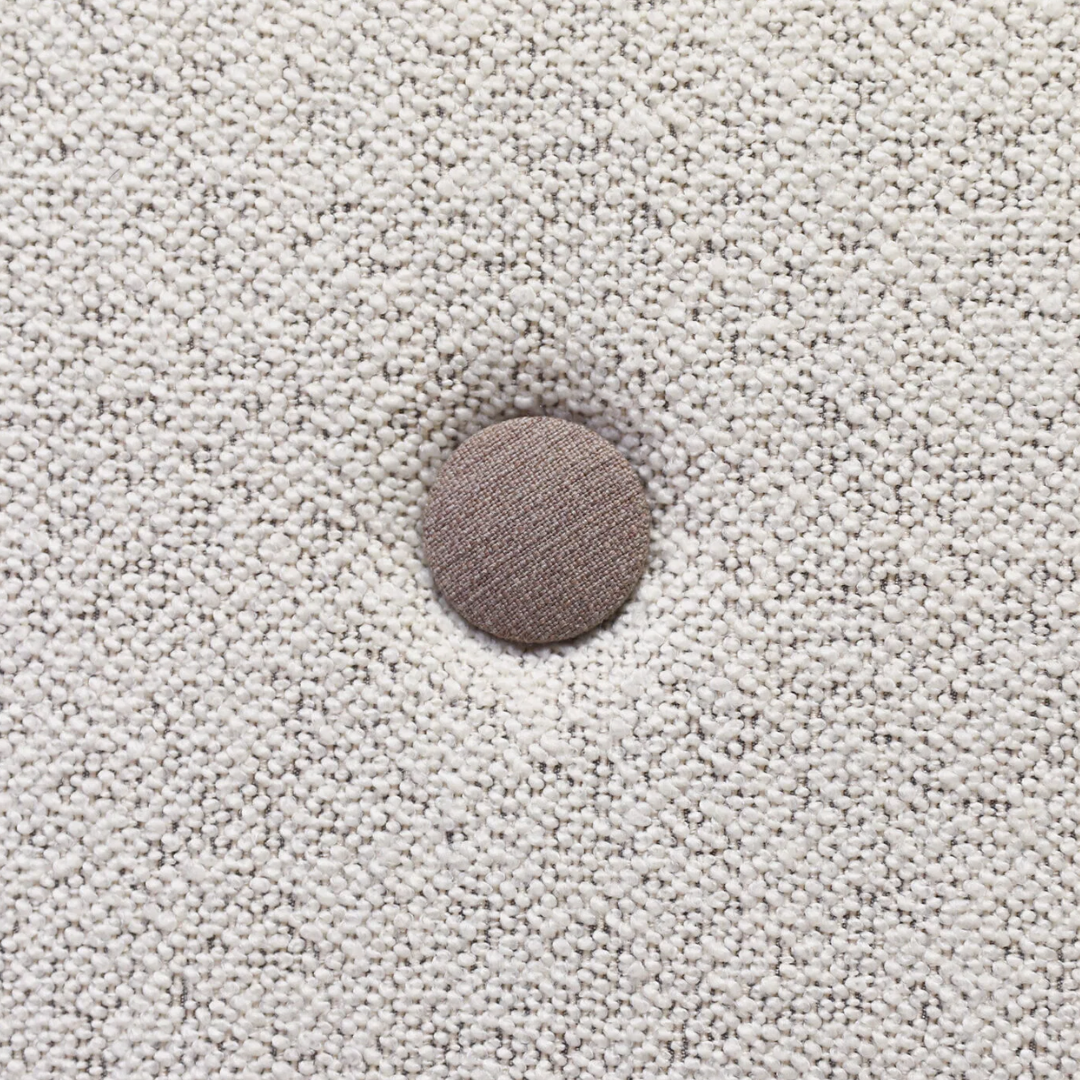 By KlipKlap KK Børnestol Beige bouclé m. sand