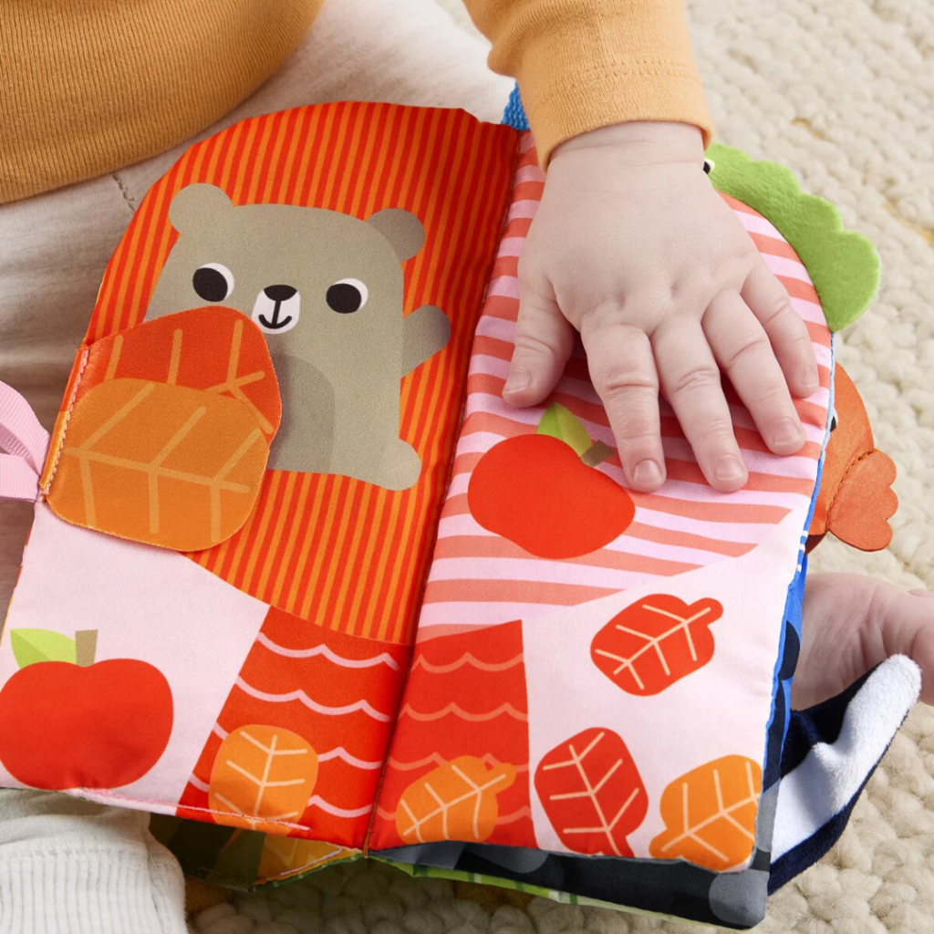 Fisher-Price sensorisk årstidsbog - blød aktivitetsbog