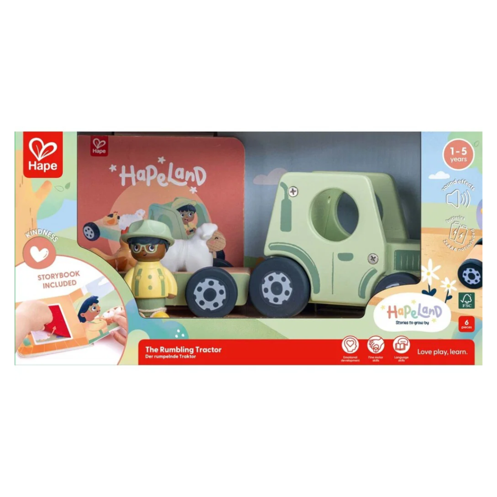 Hape - Rumlende traktor med lyd