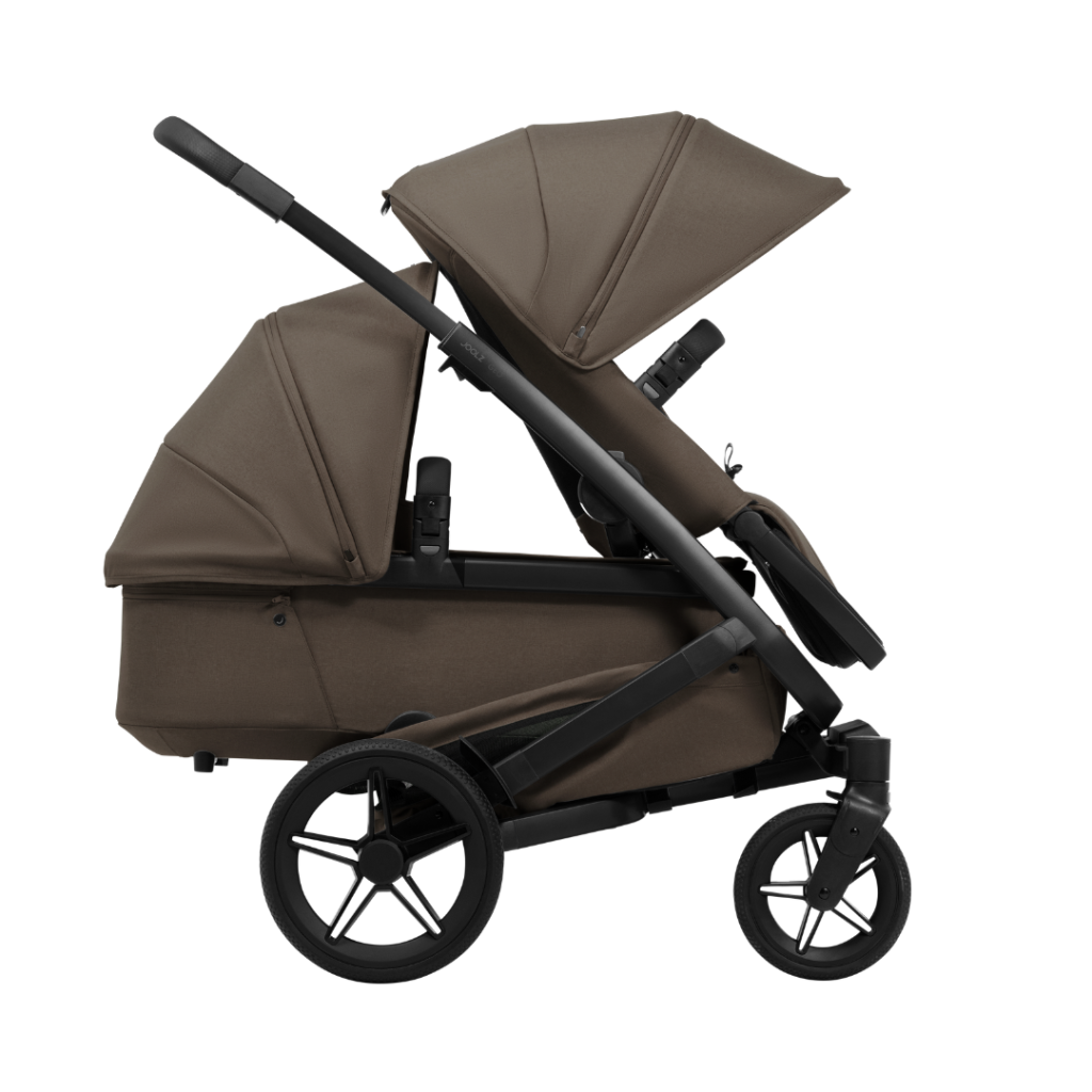 Joolz Geo5 double søskendeklapvogn hazel brown