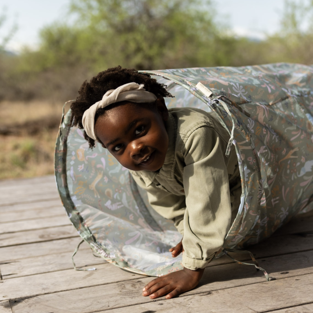 Little Dutch - Legetelt med tunnel - Safari Friends vare