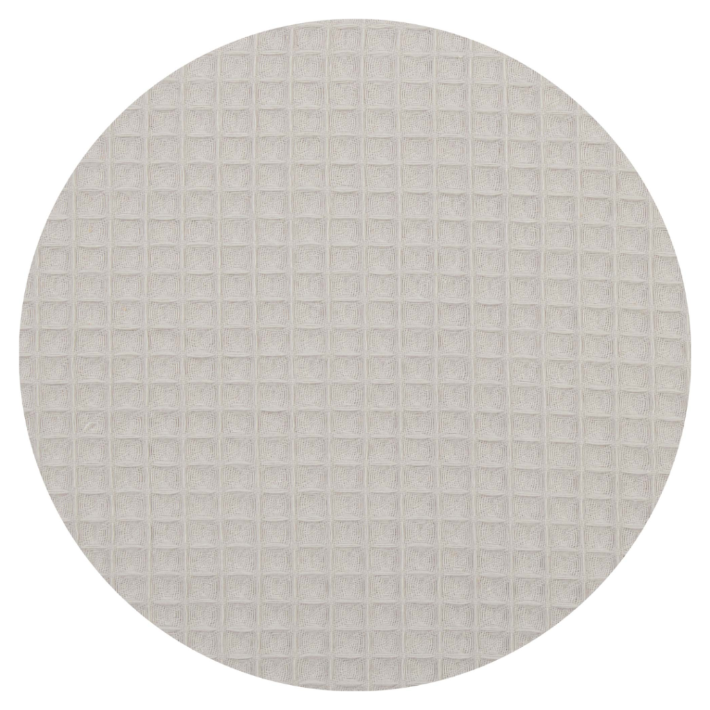 babybay flettet sengerand white grey