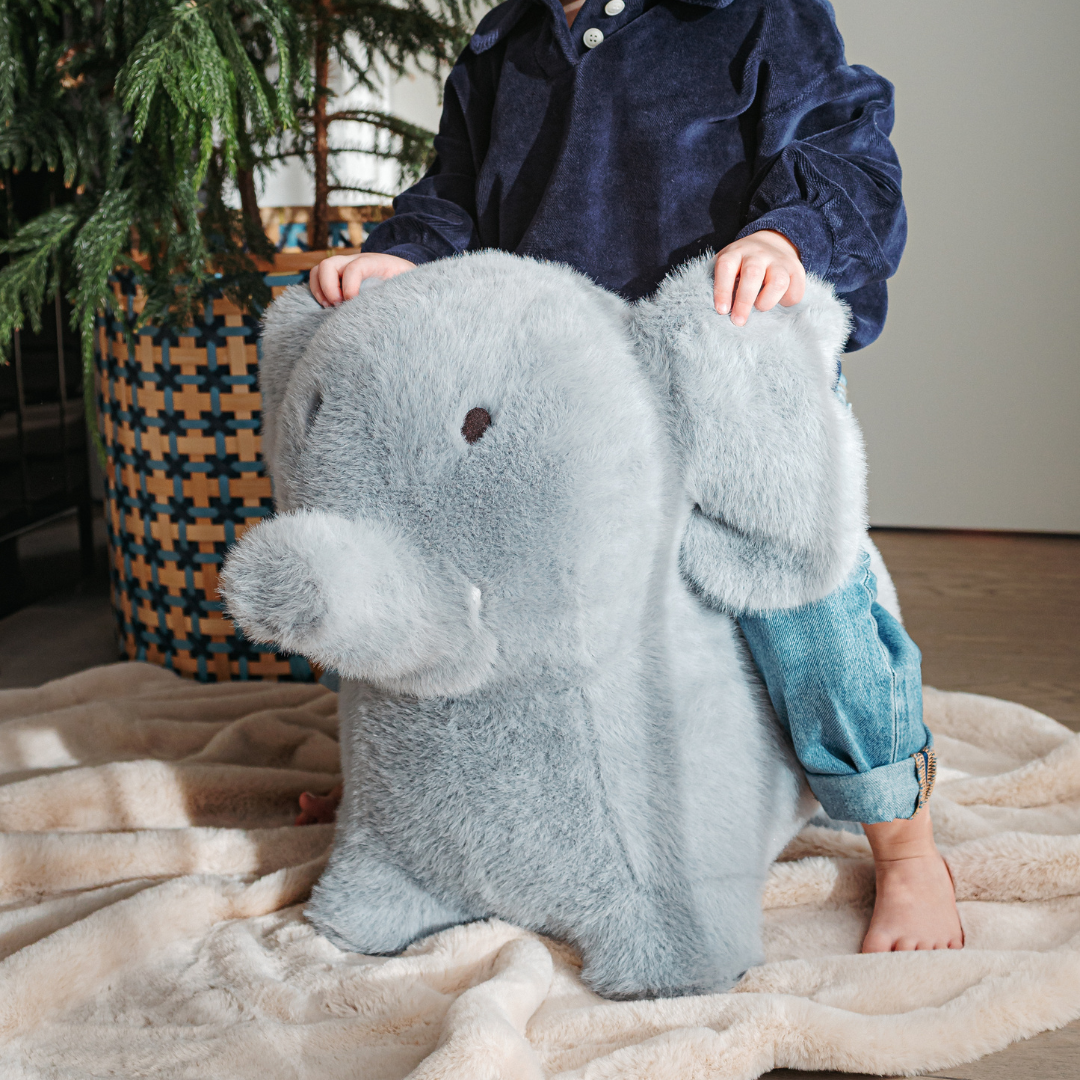 wild and soft elefant