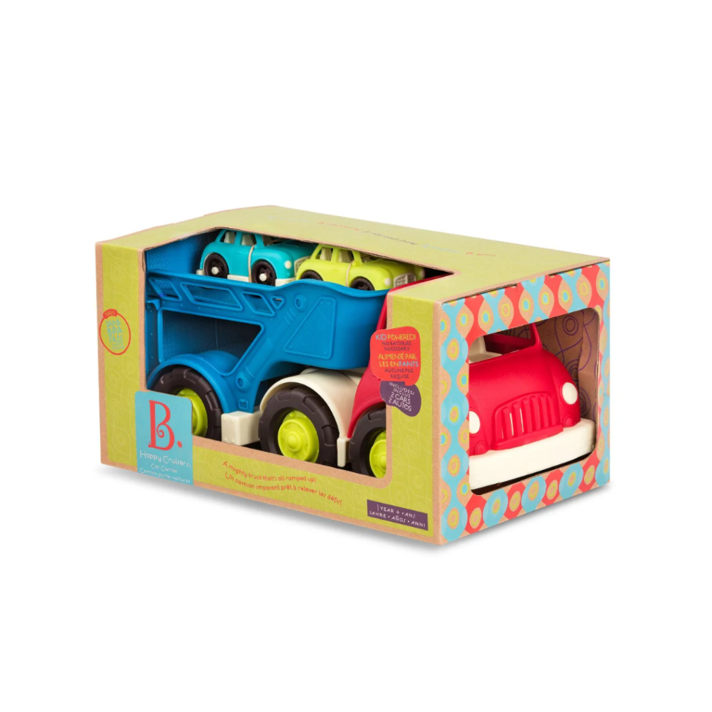 B. toys B Wonder Wheels Biltransport