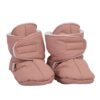 voksi baby booties varme futter blush pink