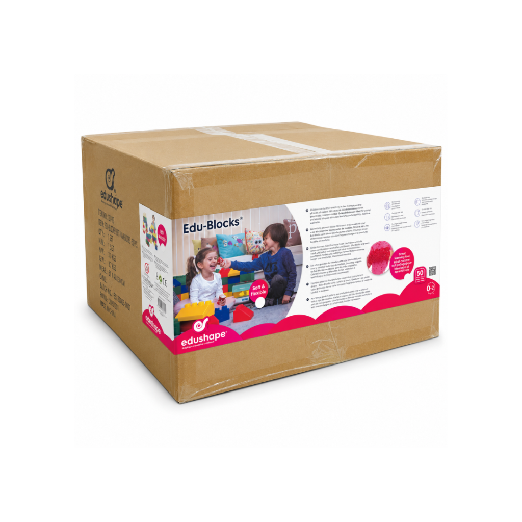 Edushape - Kæmpe Softblocks - 50 stk