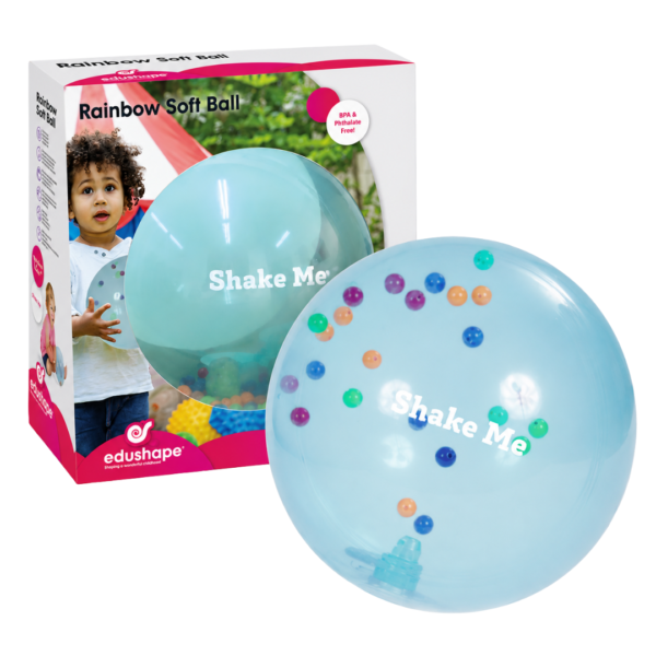 Edushape Regnbue bold m. bolde indeni 18 cm