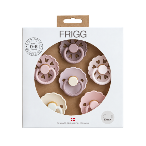 FRIGG Suttepakke 6-pak - Str 1 blooming love
