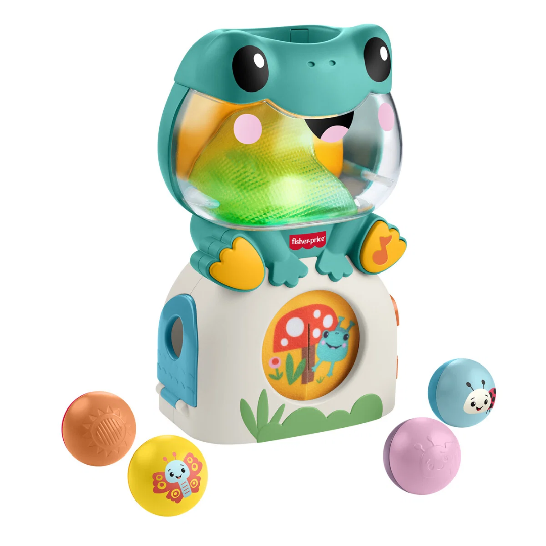 Fisher-Price Søg og Find Frø med Lys, Musik og Bolde