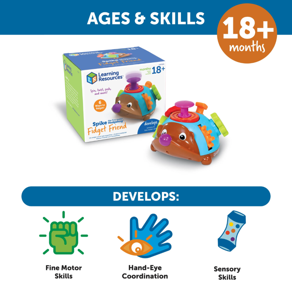 Learning Resources - Finmotorisk Spike fidget pindsvin