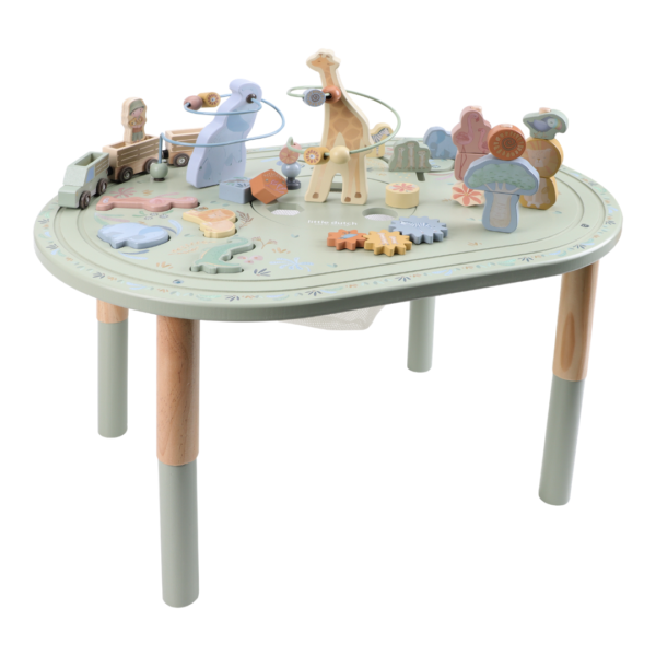 Little Dutch - Aktivitetsbord - Safari Friends