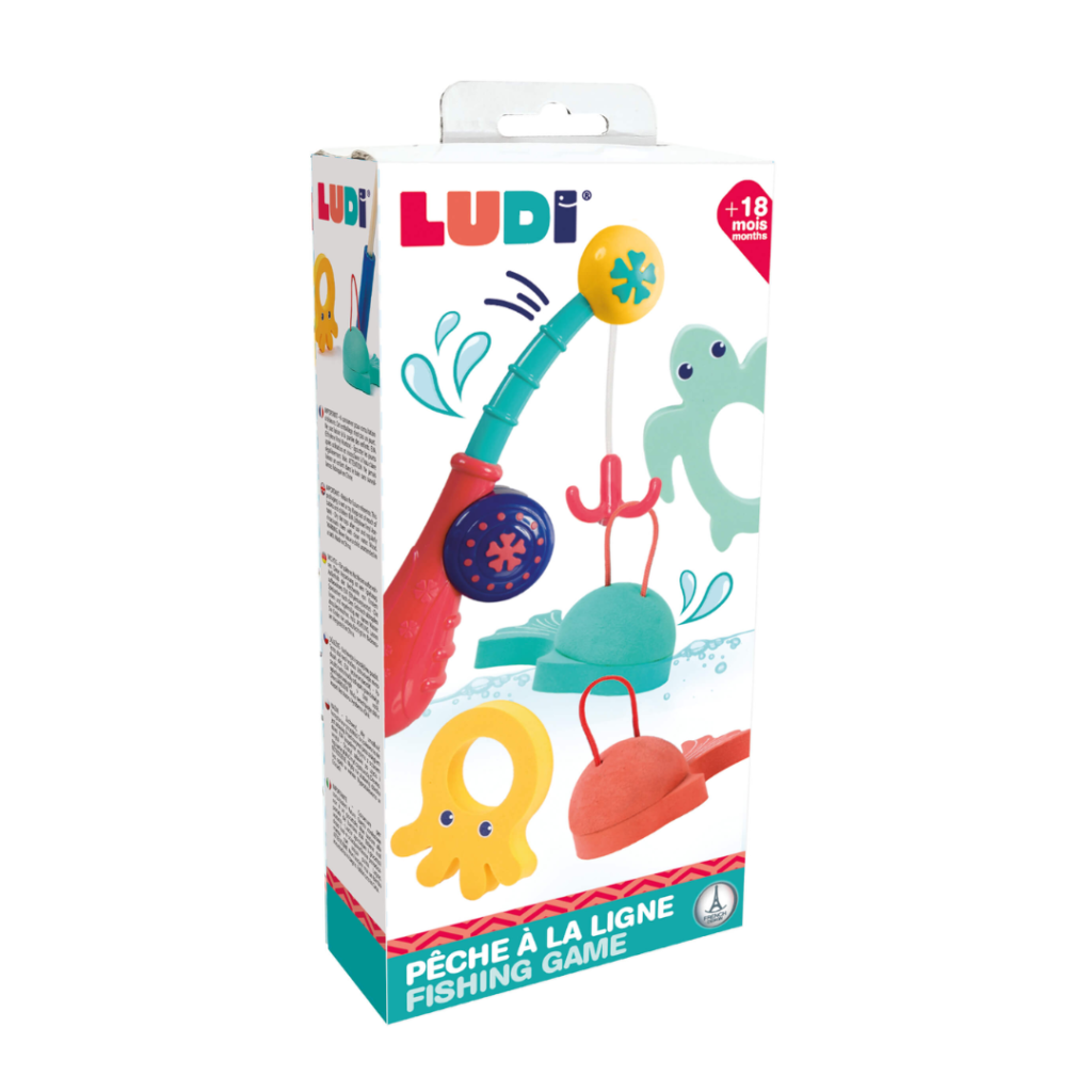 Ludi Fiskestang med havdyr