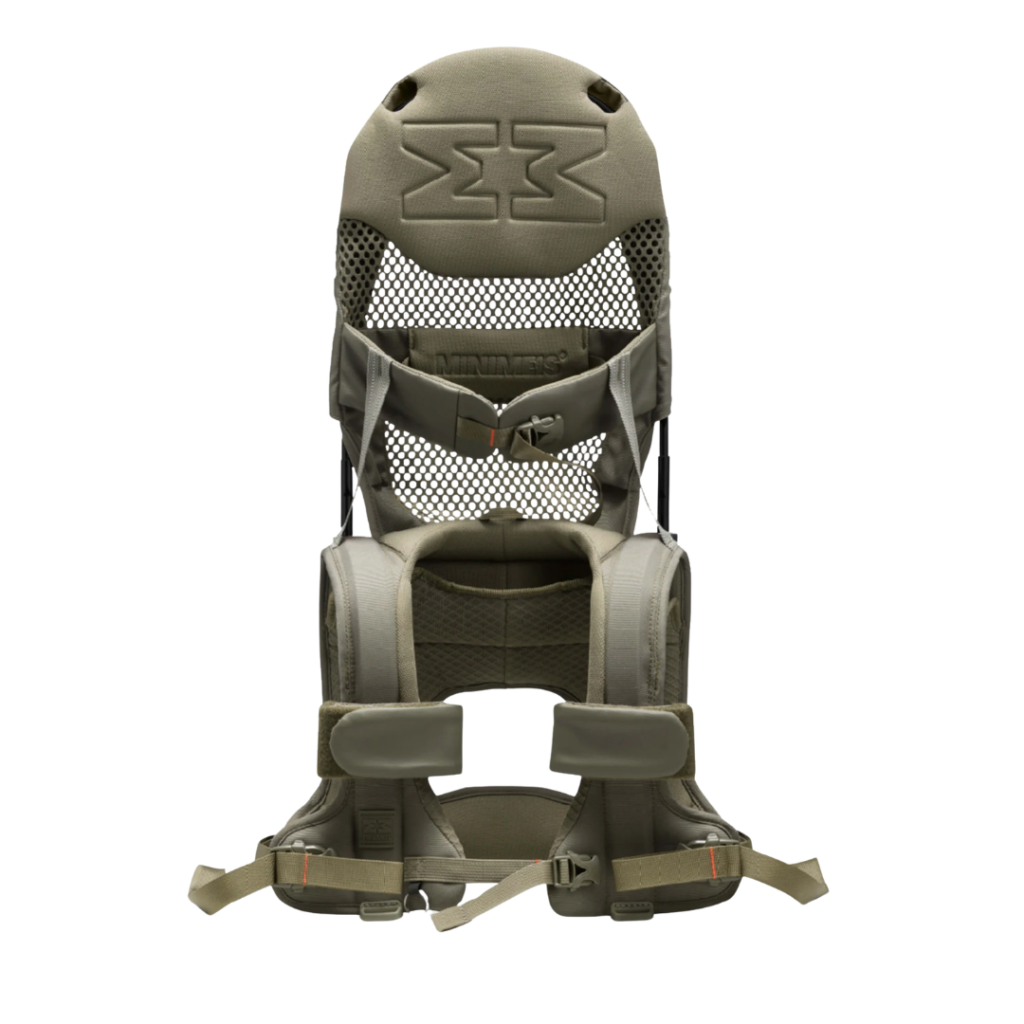MiniMeis G5 Premium Bærestol til skuldre - 6 mdr-4 år olive