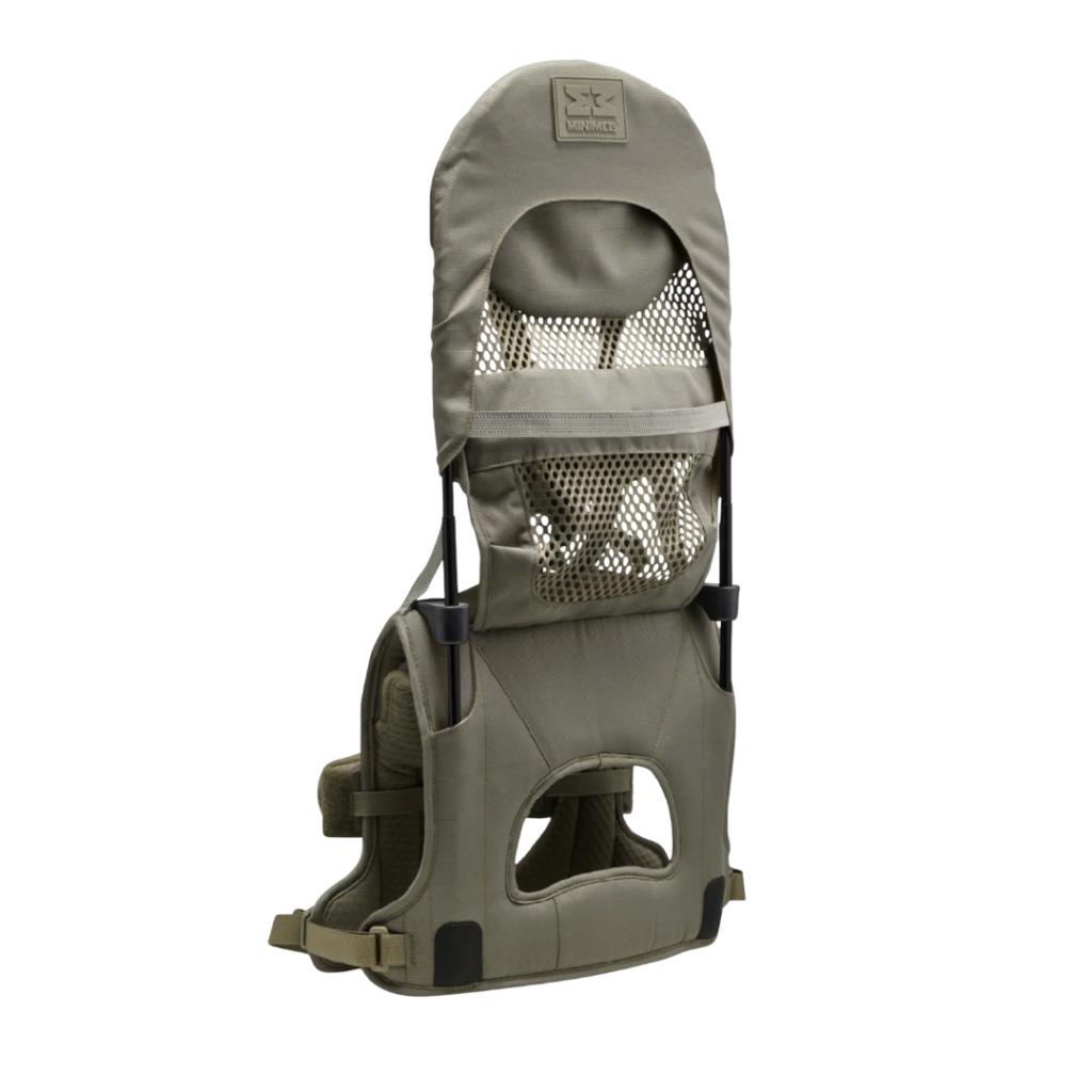 MiniMeis G5 Premium Bærestol til skuldre - 6 mdr-4 år olive