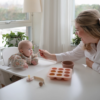 Mushie Silicone Feeding Toddler Set børneservice
