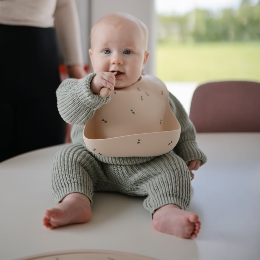 Mushie Silicone Feeding Toddler Set børneservice