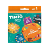 Timio - Disc sæt 1 - Vilde dyr og kroppen