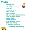 Timio - Disc sæt 1 - Vilde dyr og kroppen