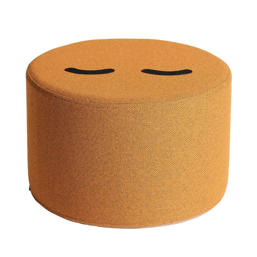 By KlipKlap KK Cirkel - Mrs. Circle Face Mustard Brown