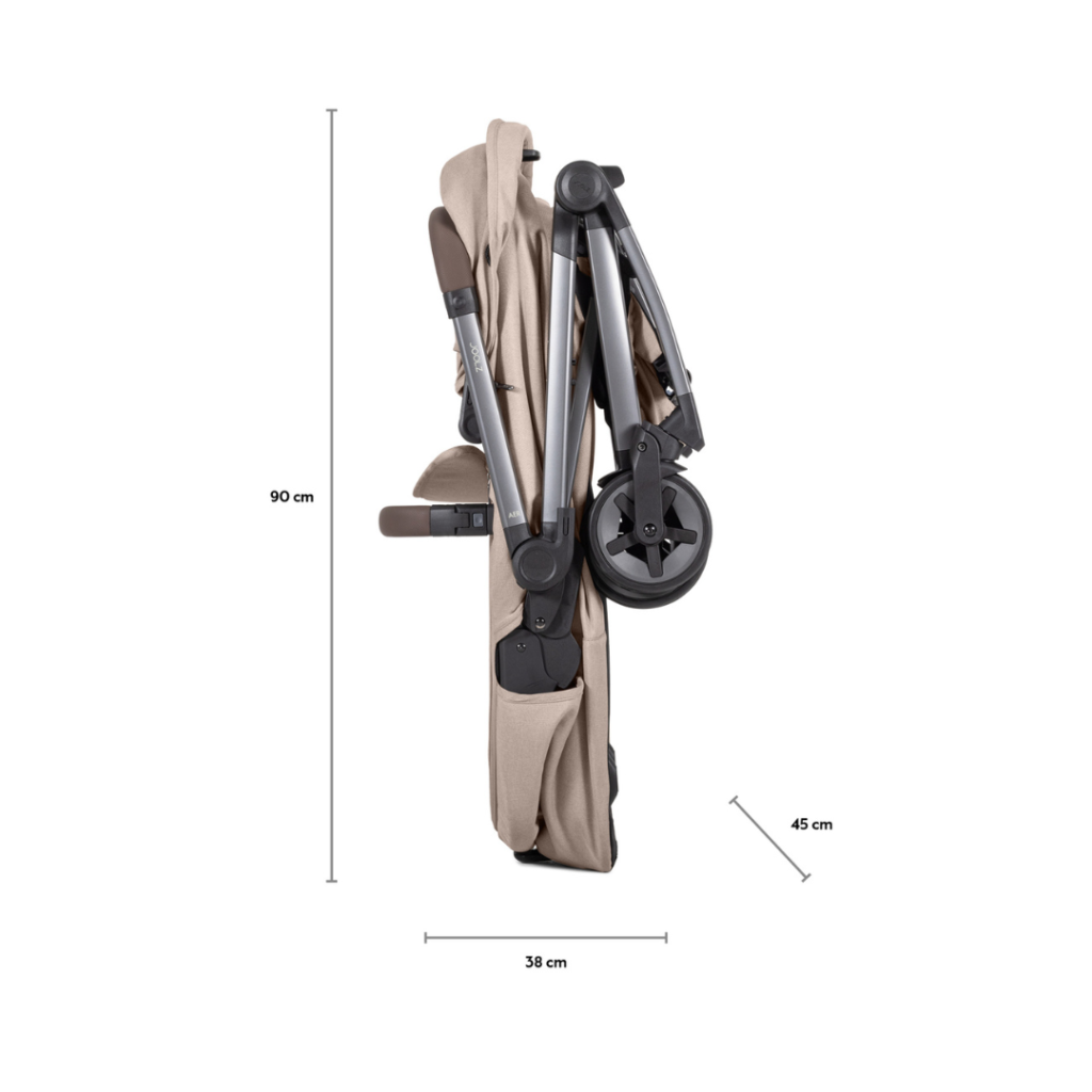 joolz aer2 bugge og cot bundle sandy taupe