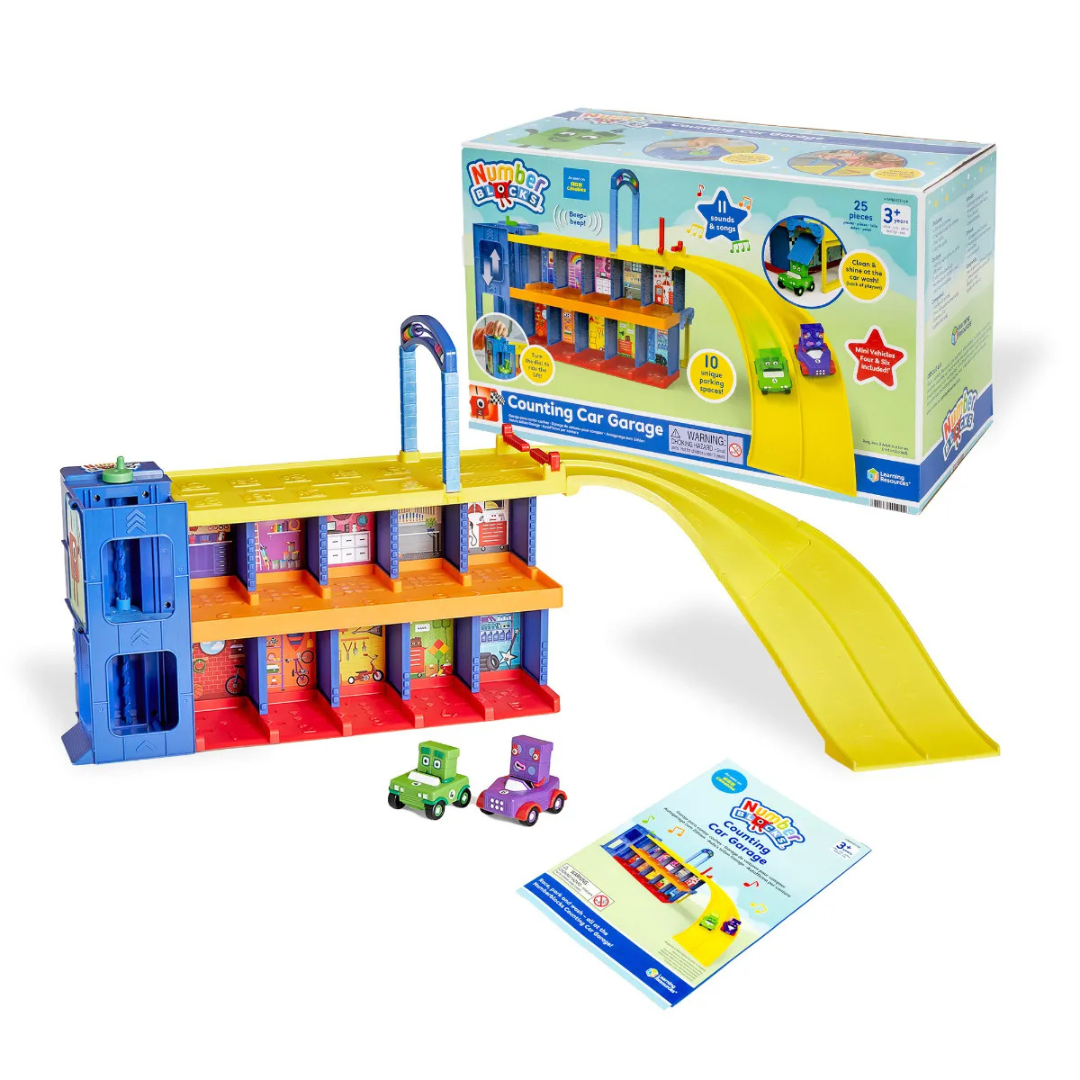 Learning Resources Numberblocks Garage - Tæl bilerne!